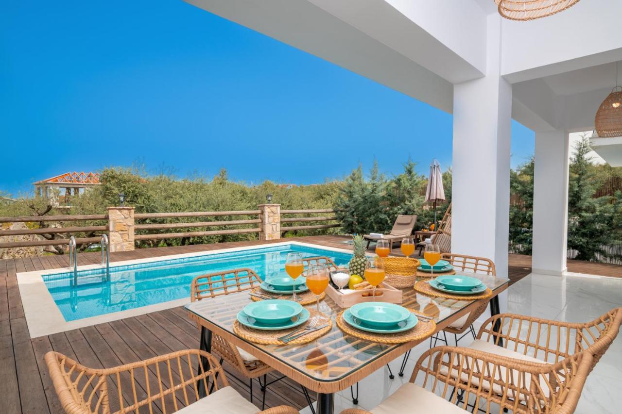 Queen Of Zakynthos Luxury Villas Amoudi Eksteriør billede