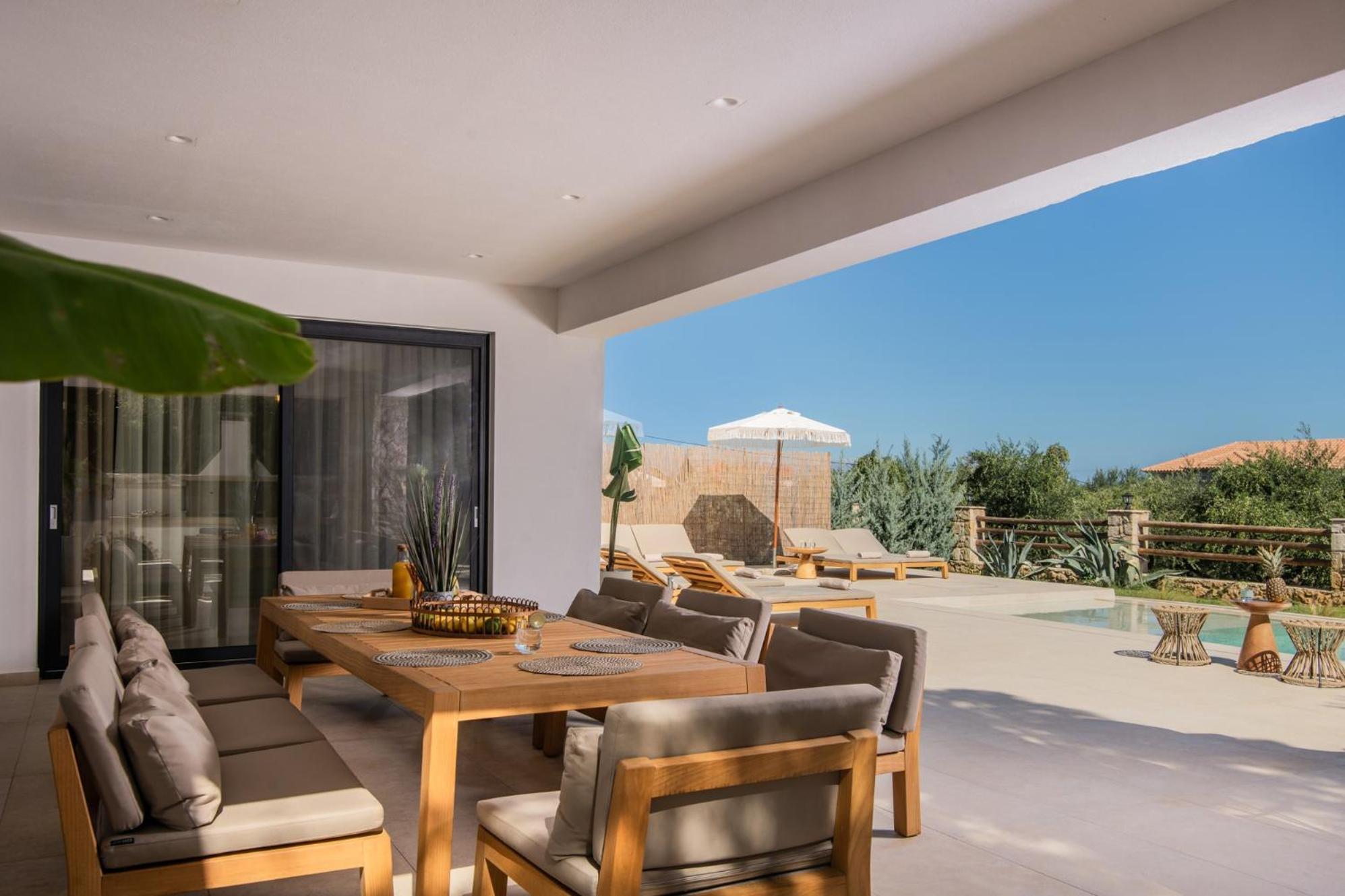 Queen Of Zakynthos Luxury Villas Amoudi Eksteriør billede