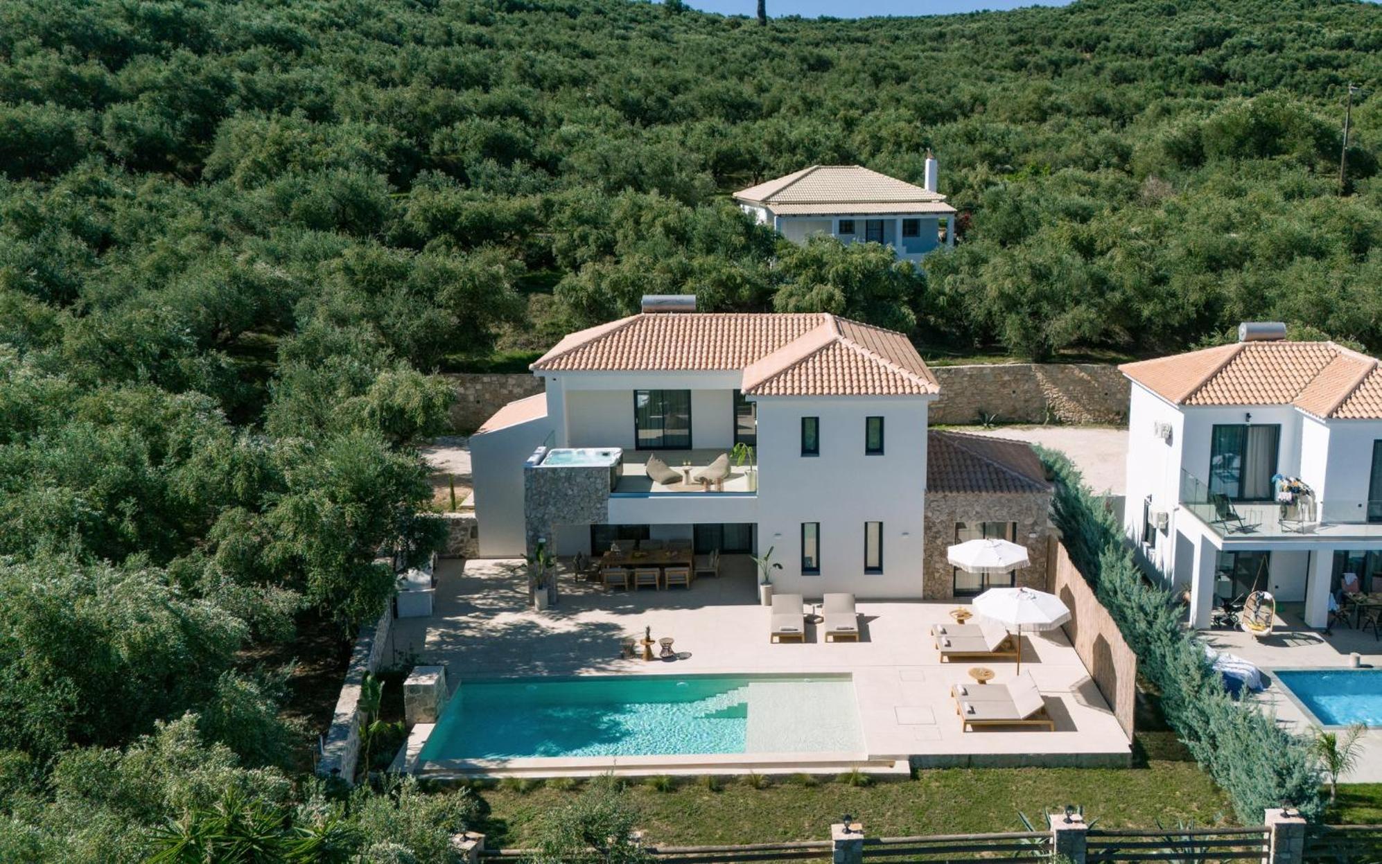 Queen Of Zakynthos Luxury Villas Amoudi Eksteriør billede