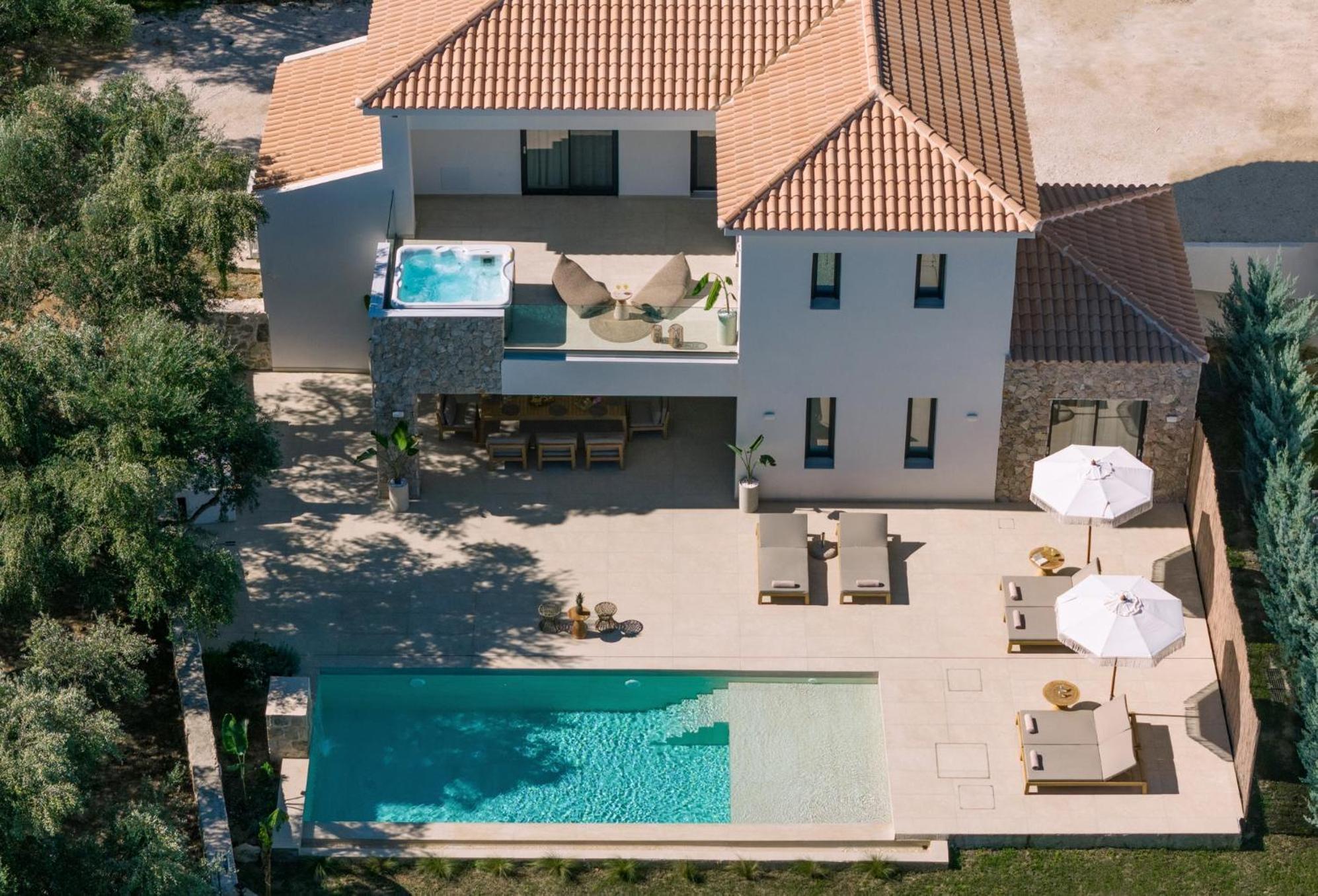 Queen Of Zakynthos Luxury Villas Amoudi Eksteriør billede